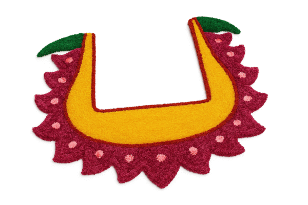 Chaurang Rangoli Mat, 29 x 24 inches - Image 2