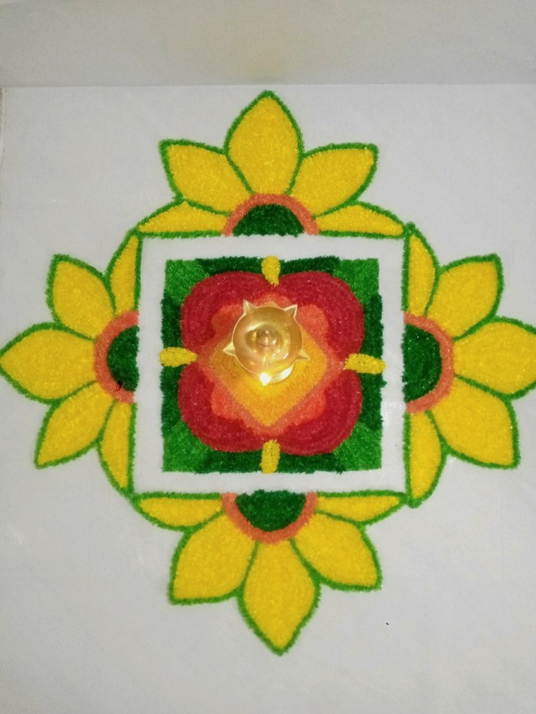 Samai Rangoli Mat Set