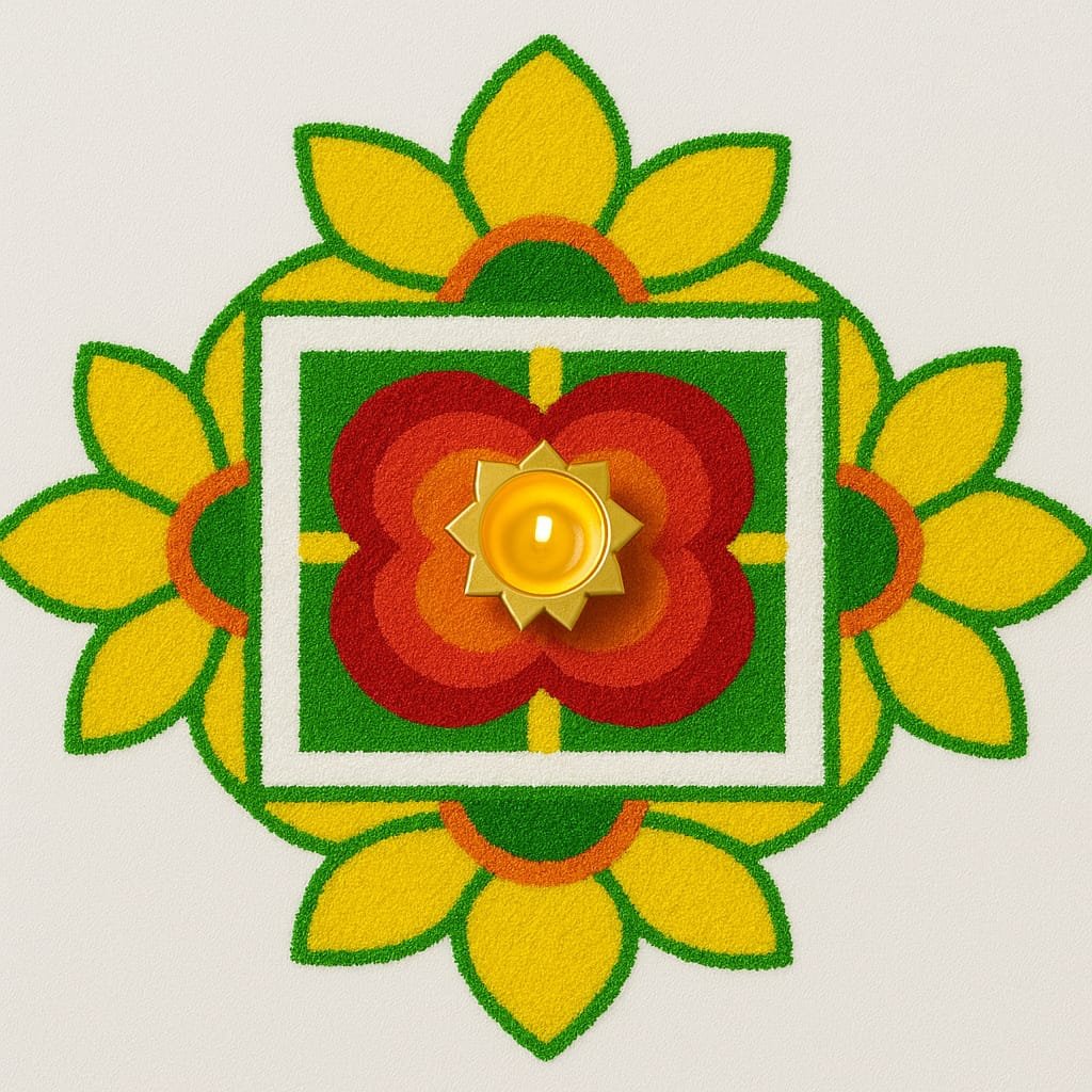 Samai Rangoli Mat Set - Image 2