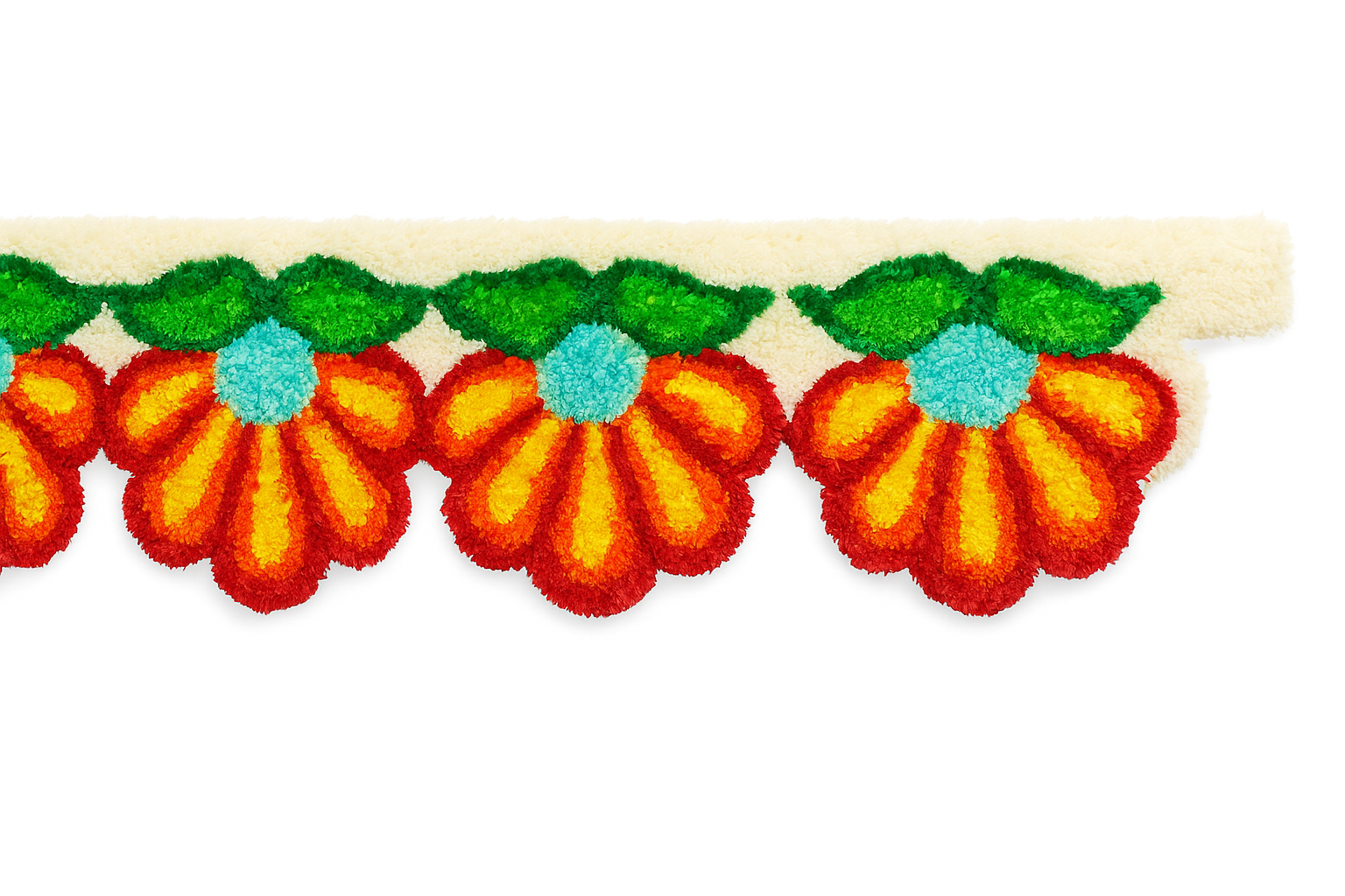 Umberpati Rangoli Mat, 29 x 7 inches
