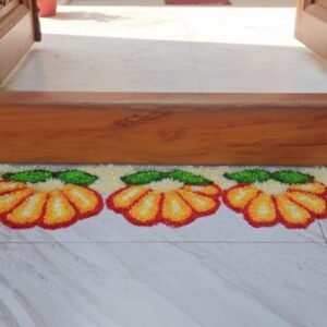 Umberpati Rangoli Mat, 29 x 7 inches