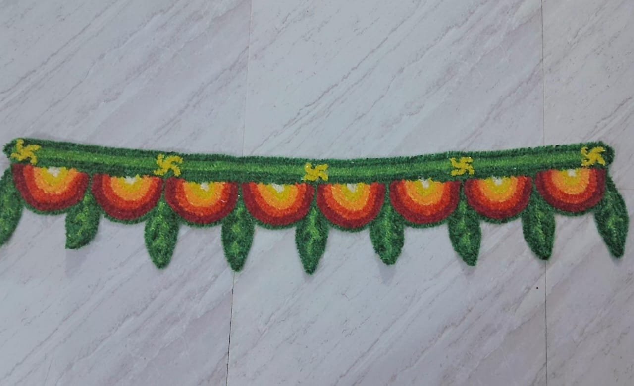 Toran Rangoli Mat D2 - Image 2